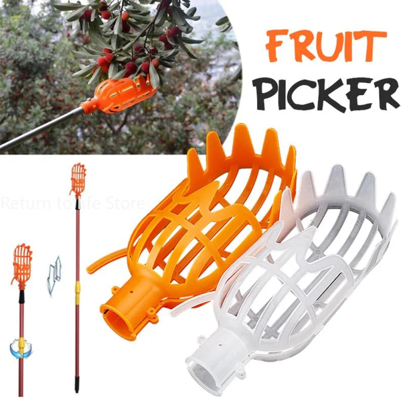 Garden Basket Fruit Picker Head Plastic Fruit