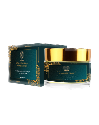 NABKA Daily Face Moisturizer Cream with Sandalwood, Manjistha, SulforaWhite, Saffron, Almond, Sweetwood & Mulberry Extracts for Radiant Glow-nabka