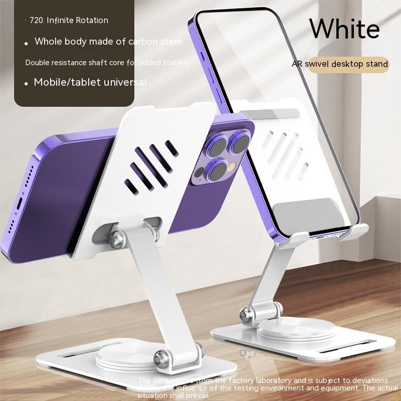 Desktop Foldable Aluminum Alloy Rotating Mobile Phone Bracket-nabka