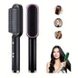 2-in-1 Electric Hair Straightener Brush Hot Comb Adjustment Heat Styling Curler Anti-Scald Comb, 2-in-1 Styling Tool For Long-Lasting Curls And Straight Hair-nabka