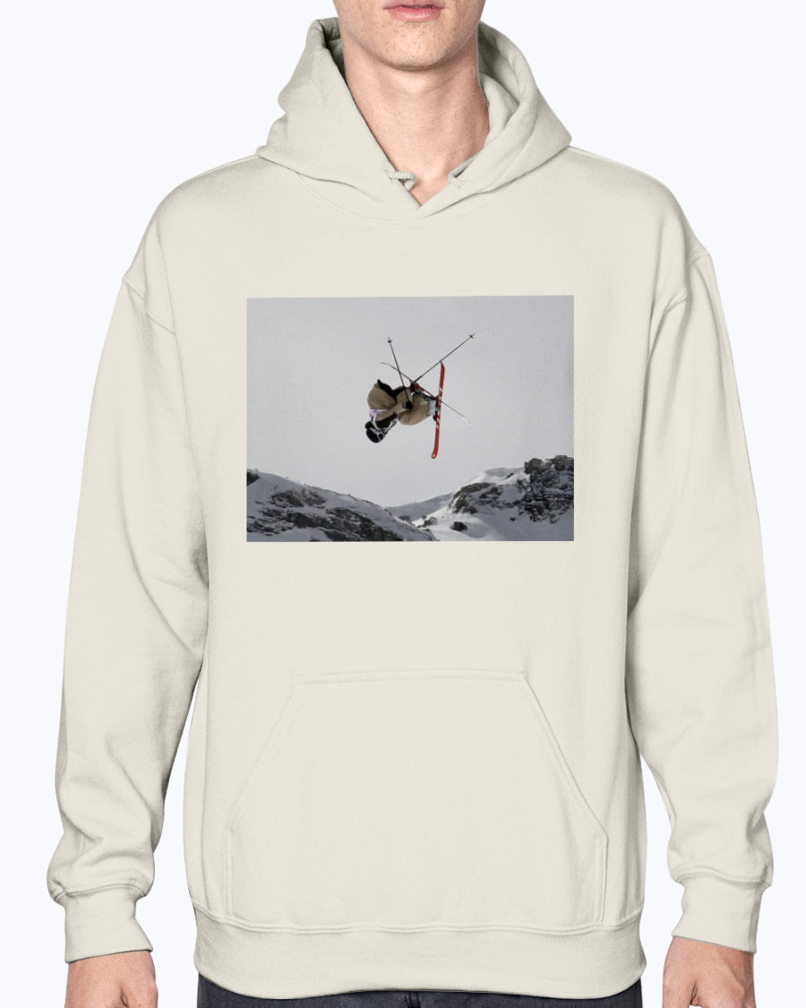 Big Air Jumper Hoodie: Extreme Sports, Moss Apparel, Unisex Hoodie