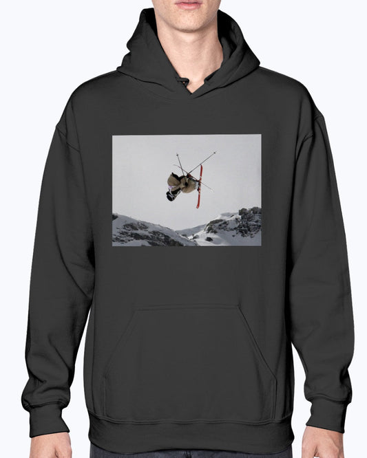 Big Air Jumper Hoodie: Extreme Sports, Moss Apparel, Unisex Hoodie