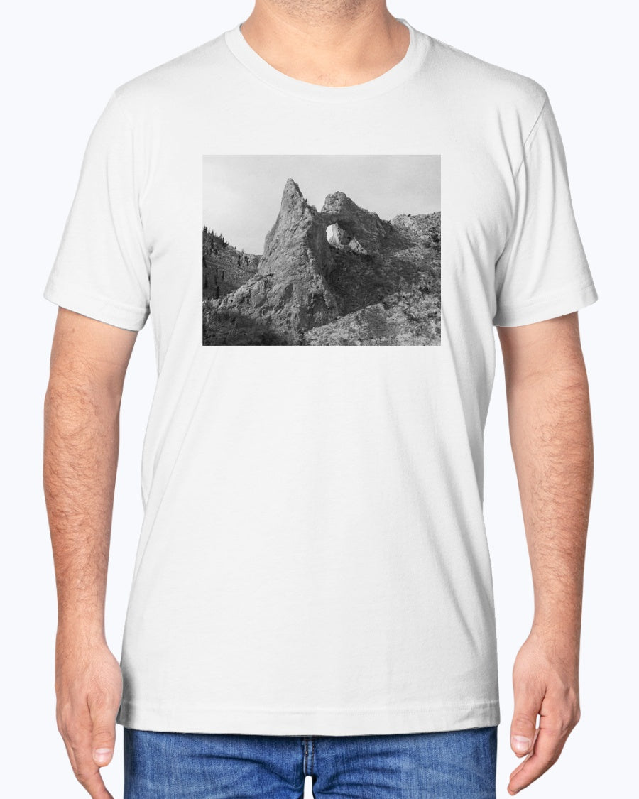 Great Basin Arch, National Park, Landscape, Moss Apparel, Unisex T-Shirt
