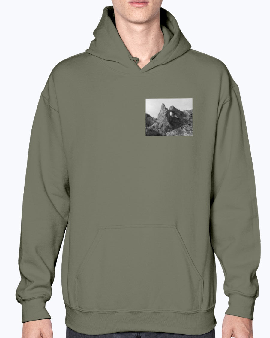 Great Basin Arch, Great Basin National Park, Moss Apparel, Unisex Hoodie